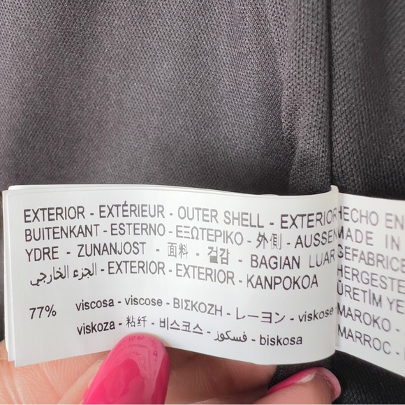 Zara Velvet Steampunk Cosplay Goth Black Halter Open Back Vest Women’s Large - Picture 11 of 15